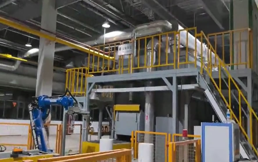 机动车蜂窝型催化剂煅烧炉