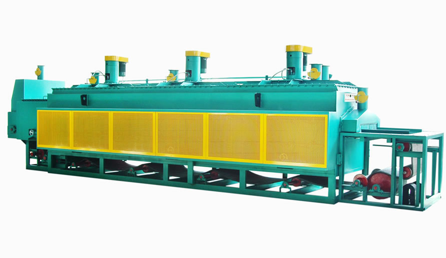 电加热托辊网带式回火炉